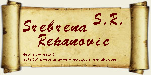 Srebrena Repanović vizit kartica